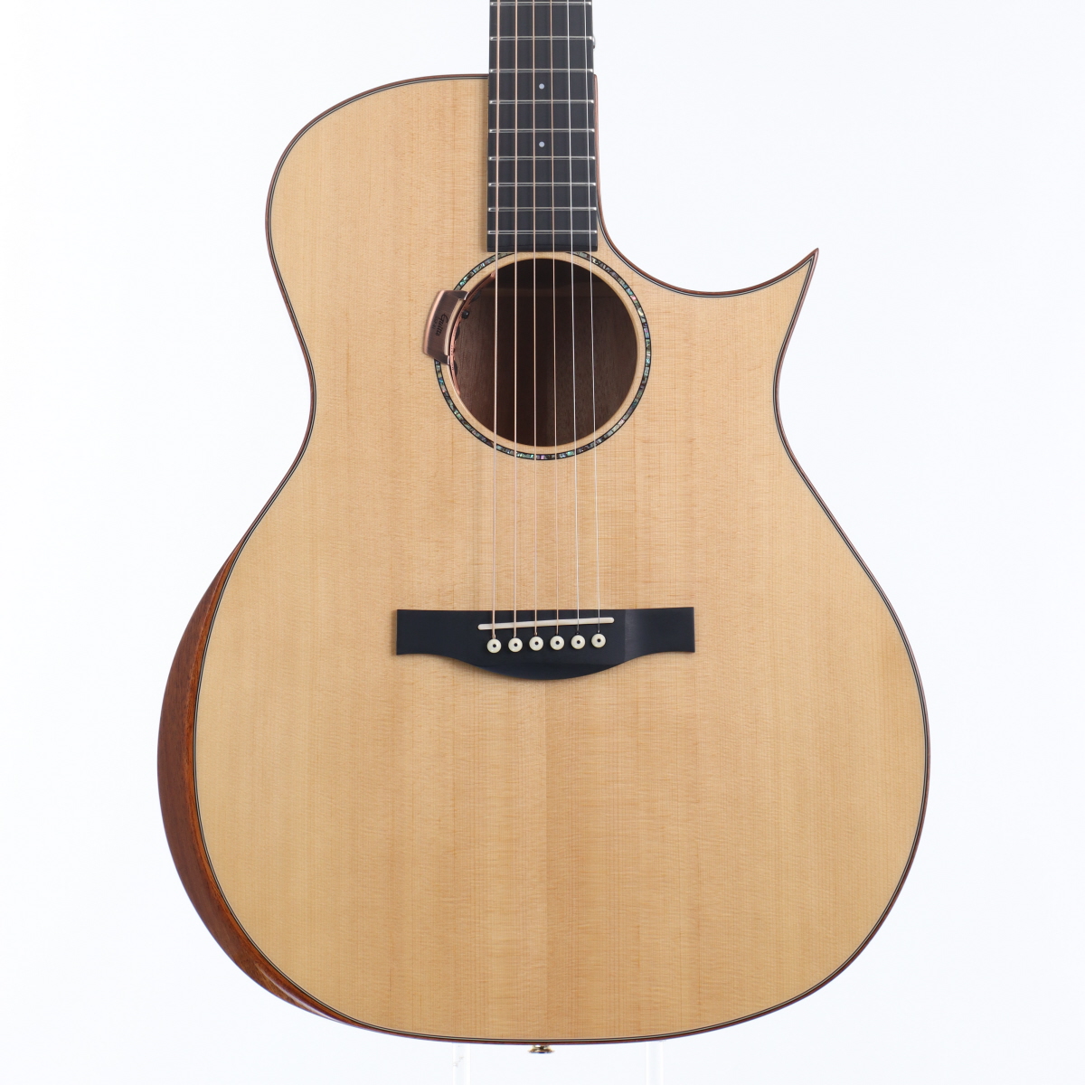 美品Headway HGAF-5100SE/C NA エレアコ　アコギ Headway ヘッドウェイ HGAF-5100SE/FMY-C NA エレアコ