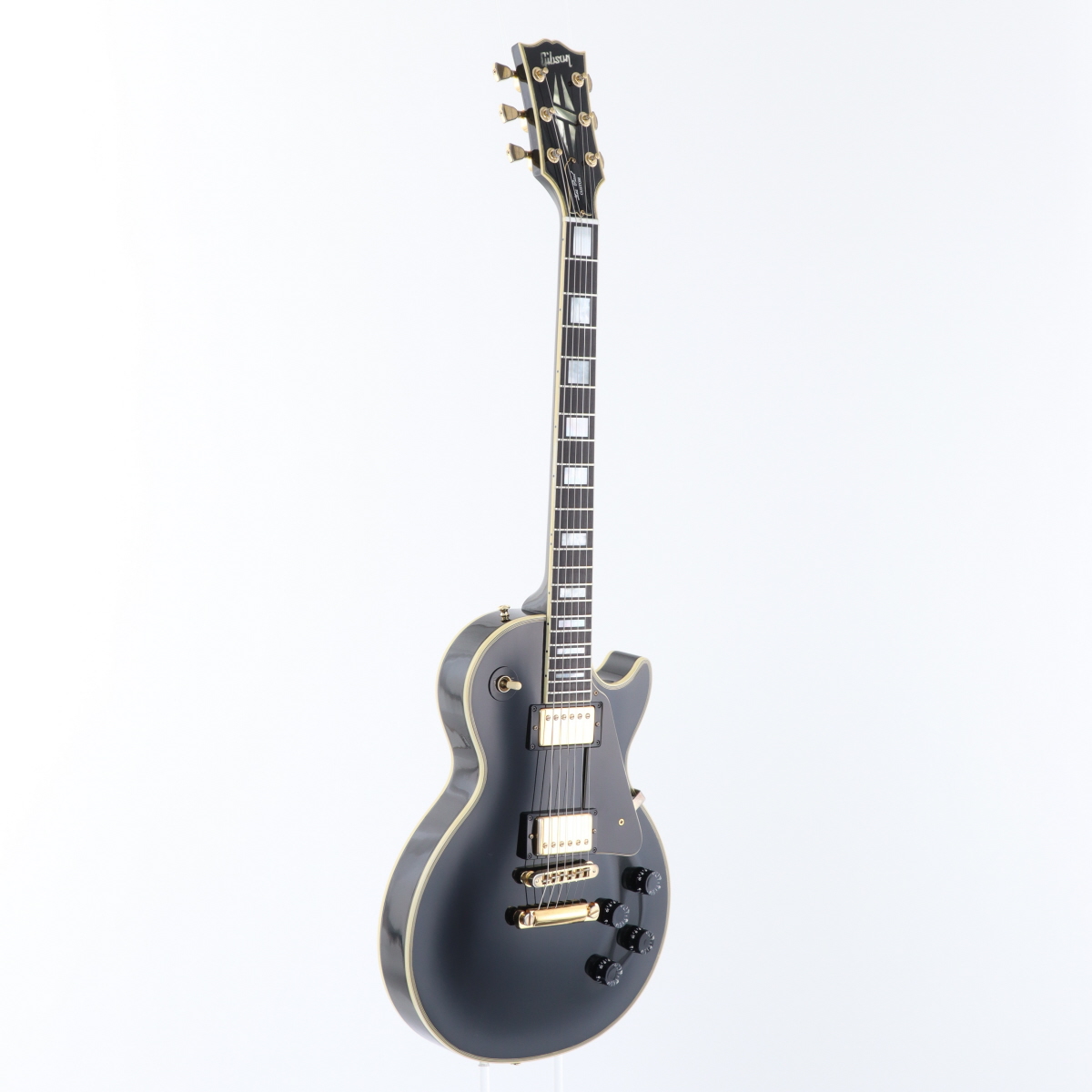 Gibson USA 2001 レスポールカスタム 2001 Gibson Les Paul Custom Ebony Black - ヴィンテージギター