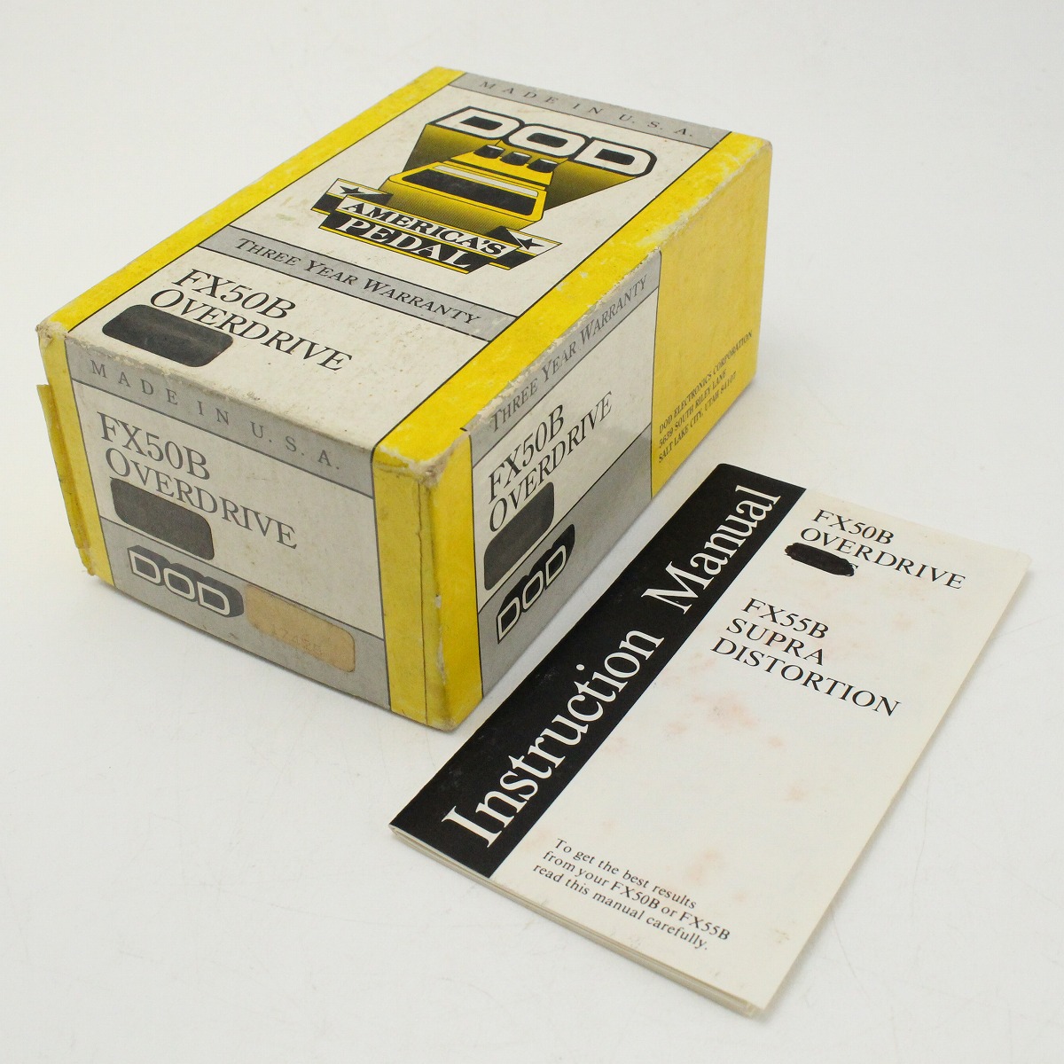 【中古】DOD FX50-B オーバードライブ エフェクター USA製 中古】 DOD / FX50-B Overdrive (not Plus) 【御茶ノ水本店