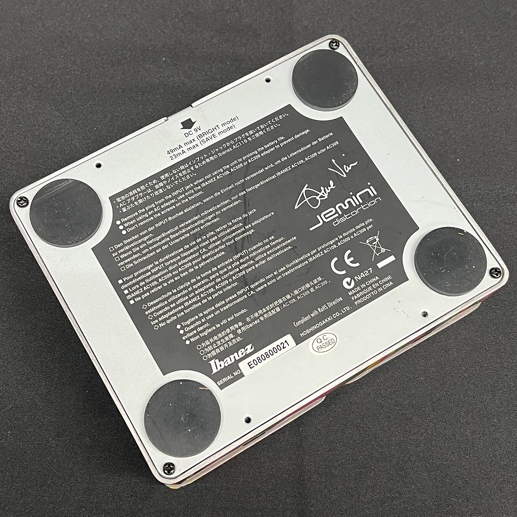 中古】IBANEZ / JEMINI Distortion / Stive Vai Signature