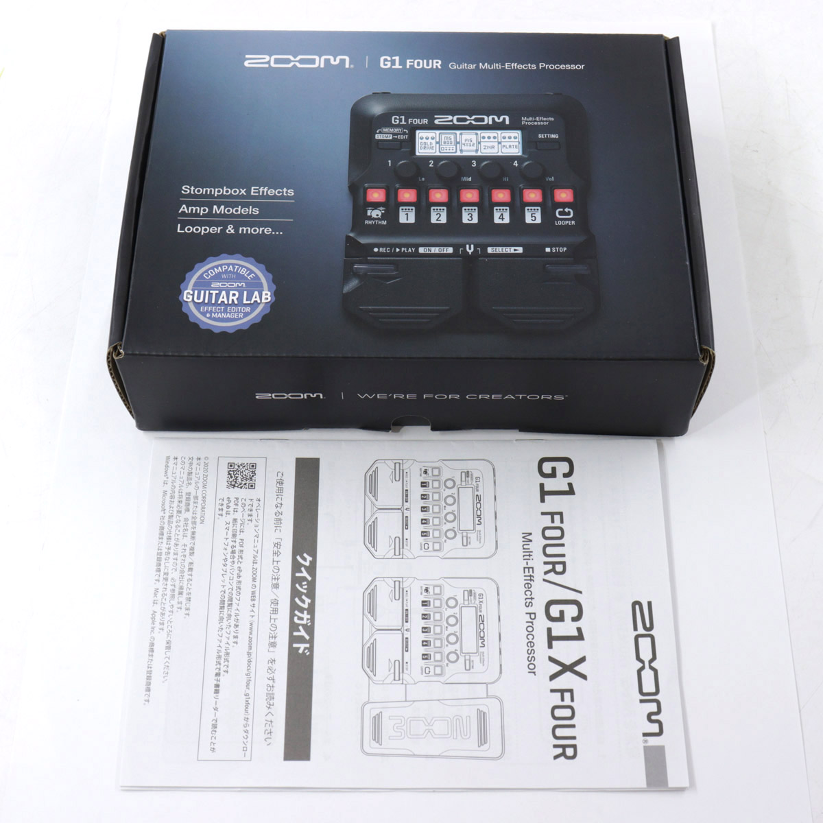 ZOOM G1 FOUR 中古美品 箱無し 中古】ZOOM / G1 FOUR 【池袋店】 | イシバシ楽器