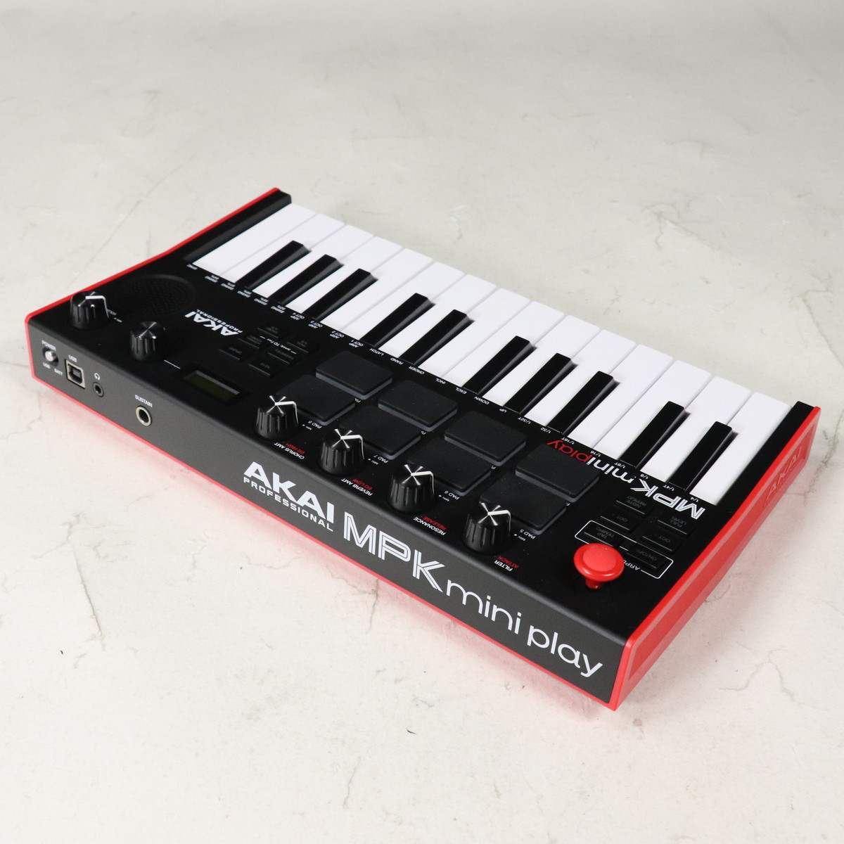 ＜AKAI MPK mini play＞中古 AKAI】アカイ『MIDI/キーボード』MPK mini Play 1週間保証【中古