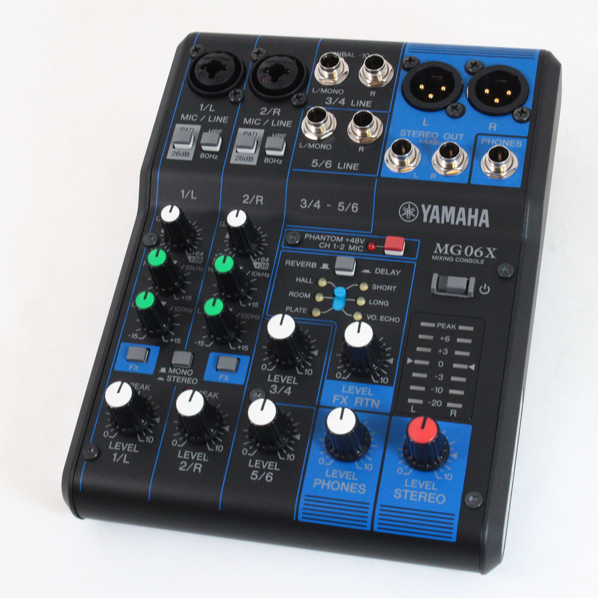 YAMAHA MG06X アナログミキサー　中古美品 Yahoo!オークション -「yamaha mg06x」の落札相場・落札価格