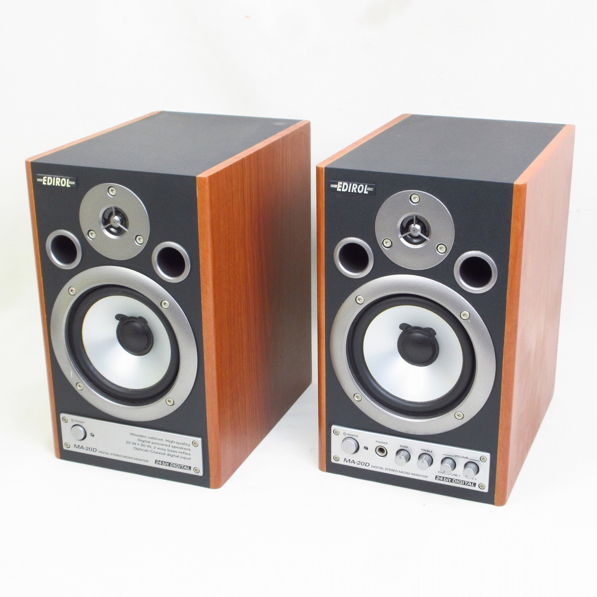 Roland MA-20D EDIROL パワードスピーカー Roland EDIROL MA-20D Stereo Micro Monitor Powered Speaker