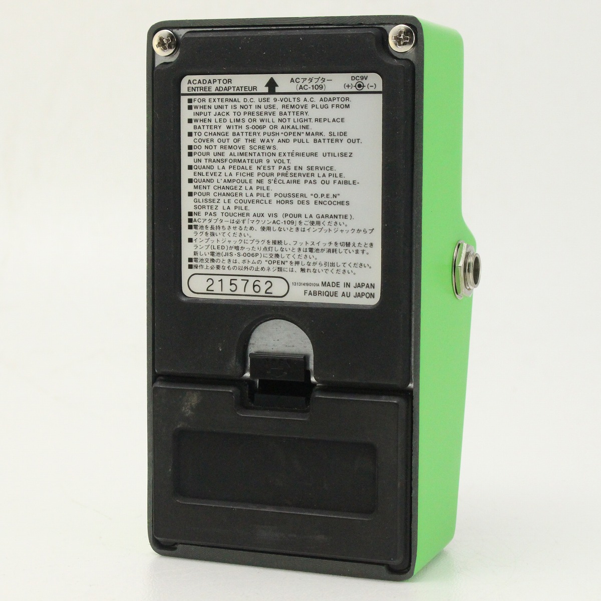 値下げ不可　Ibanez TS9 本体、説明書のみ TS系1号（TS9クローン）の基板観察＆Ibanez TS9と比較テストして