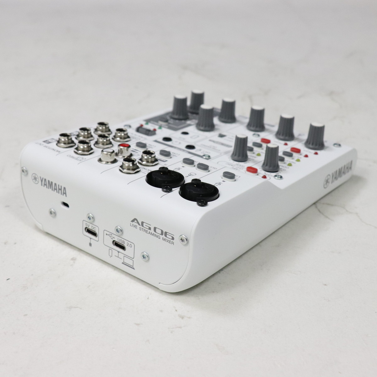 YAMAHA AG06mk2 ホワイト 中古品 中古】YAMAHA / AG06MK2 White 【梅田店】 | イシバシ楽器