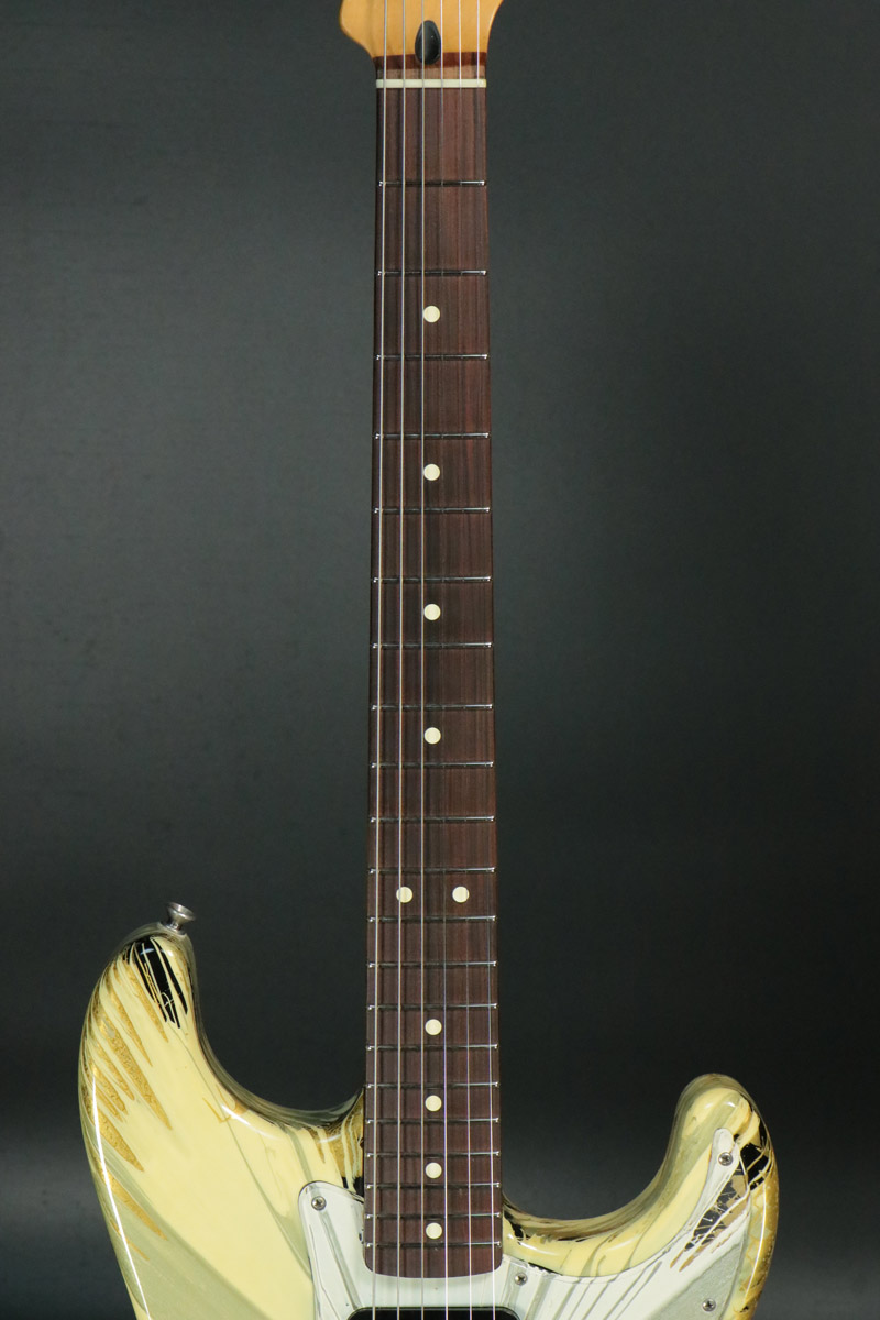 中古】Fender Mexico / Splatter Stratocaster Swirl Black