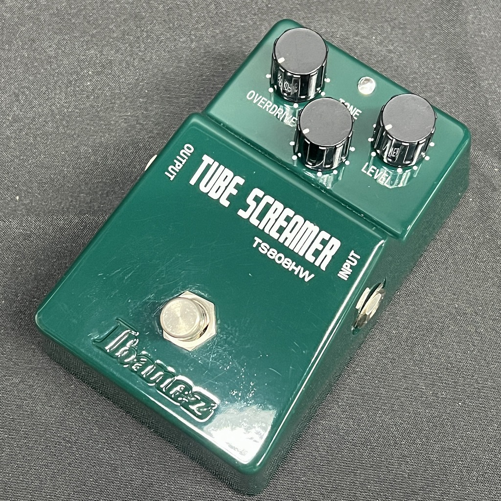 Ibanez アイバニーズ TS808HW ハンドワイヤードチューブスクリーマー レビュー～TS808HWはハンドワイヤリングのチューブスクリーマー