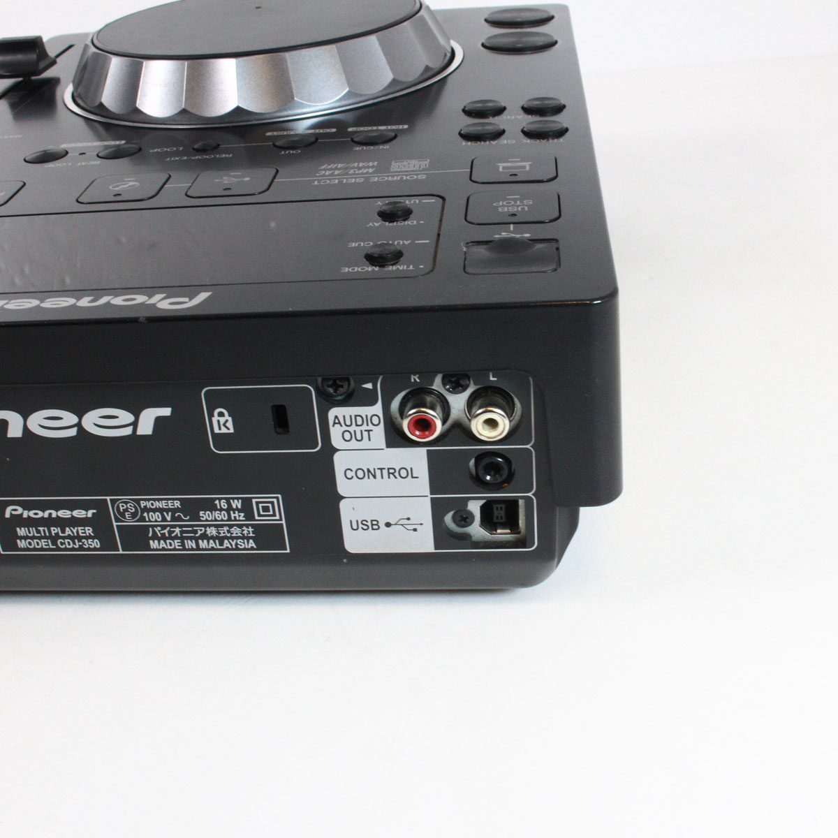 N*d様 Pioneer CDJ-350 【中古】 中古品】 Pioneer/CDJ/CDJ-350-S -DJ機材アナログレコード専門店