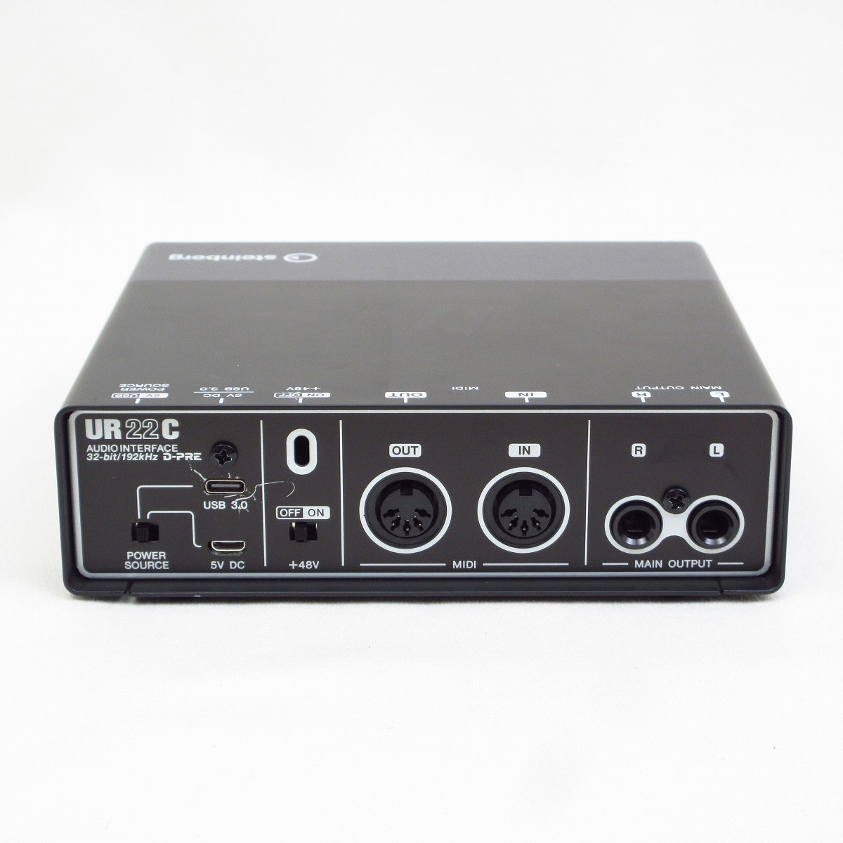 【中古】Steinberg UR22C オーディオインターフェイス オーディオ・インターフェース、Steinberg、UR22Cの検索結果