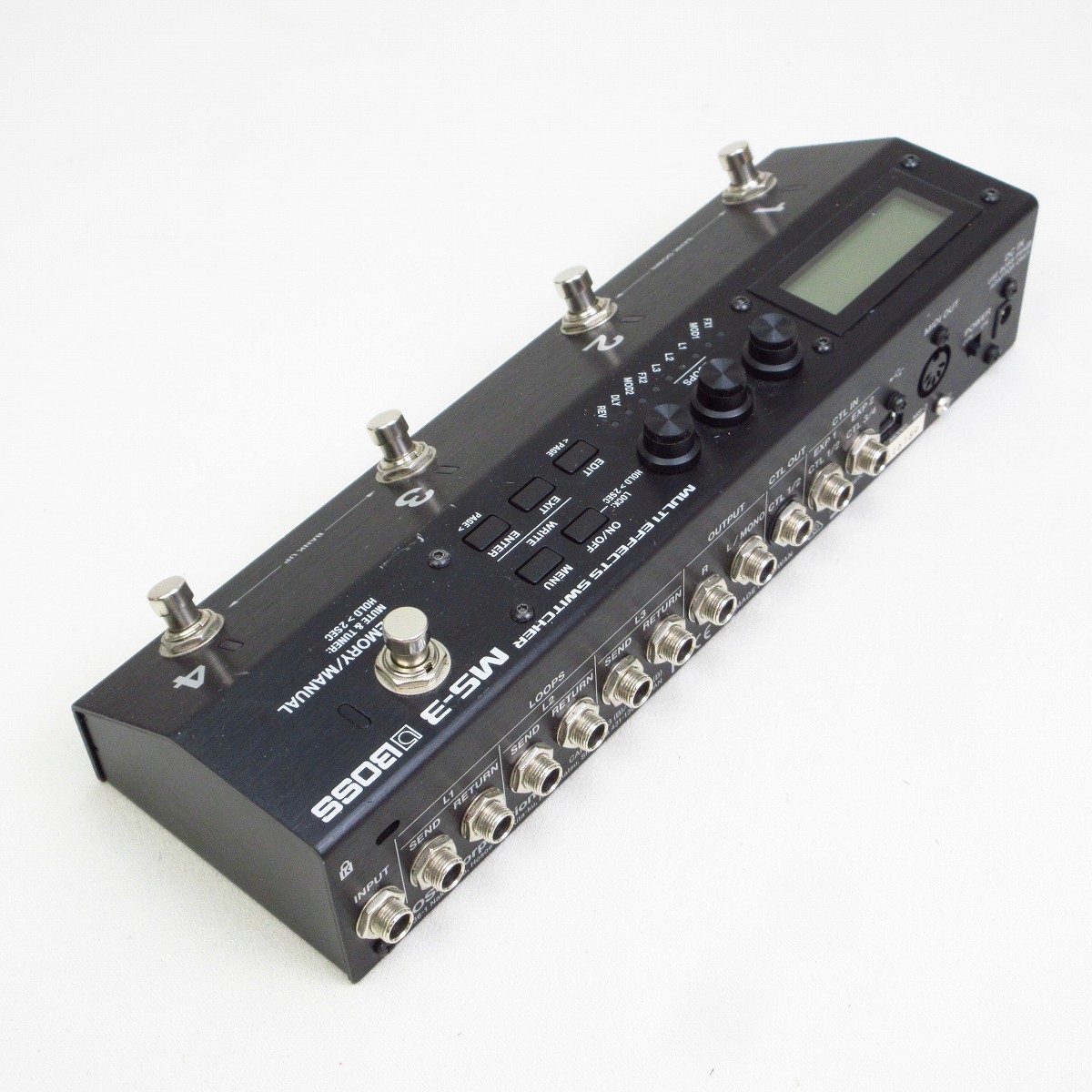 BOSS MS-3 マルチエフェクトスイッチャー　PSA-100s 美品 Amazon | BOSS/MS-3 Multi Effects Switcher ボス マルチ