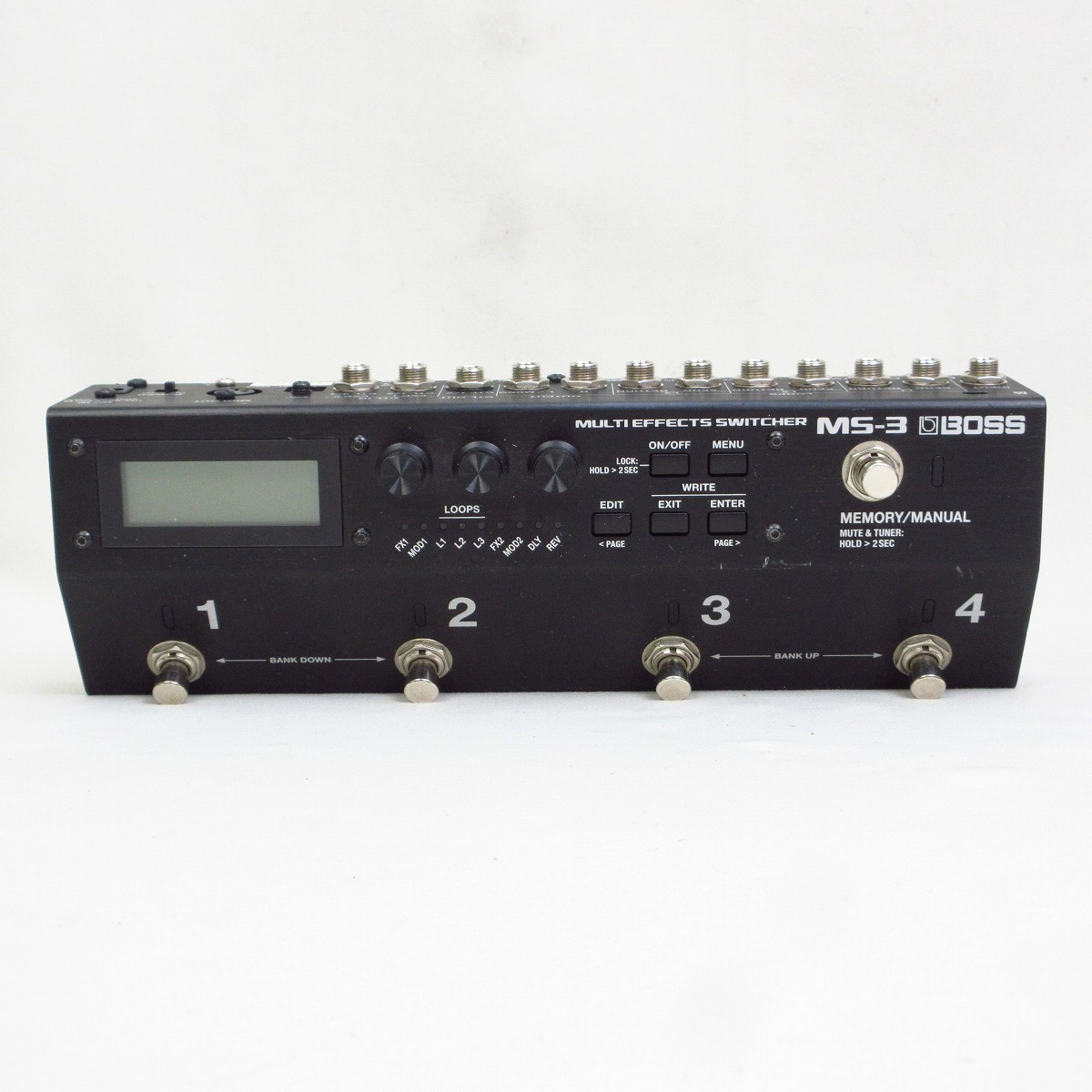 BOSS MS-3 スイッチャー マルチエフェクター 中古品 BOSS MS-3 Multi Effects Switcher マルチエフェクター