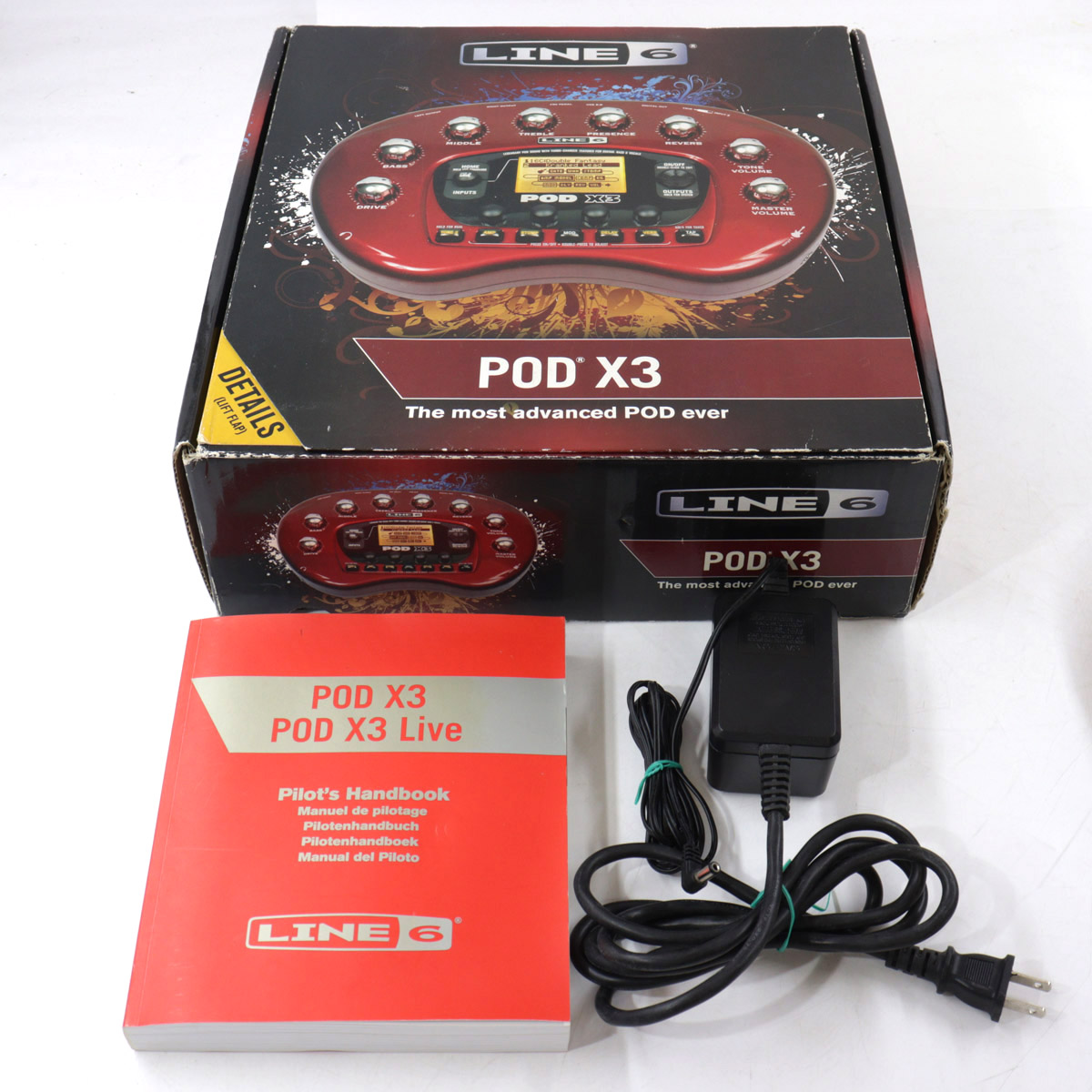 LINE 6 POD X3 レッド 箱無し LINE 6 POD X3 レッド 箱無し Amazon.co.jp: LINE6 POD X3
