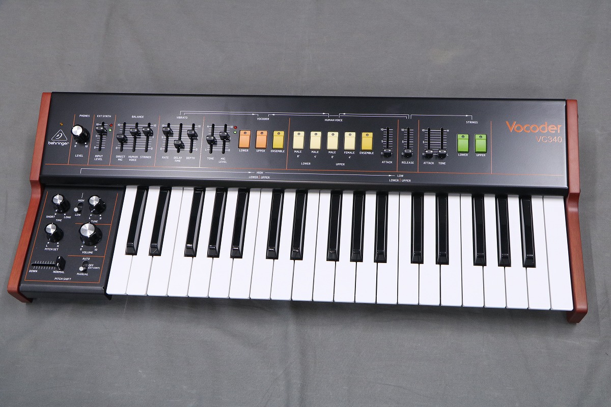 鍵盤楽器 Behringer VC340 Behringer Vocoder VC340 – United States