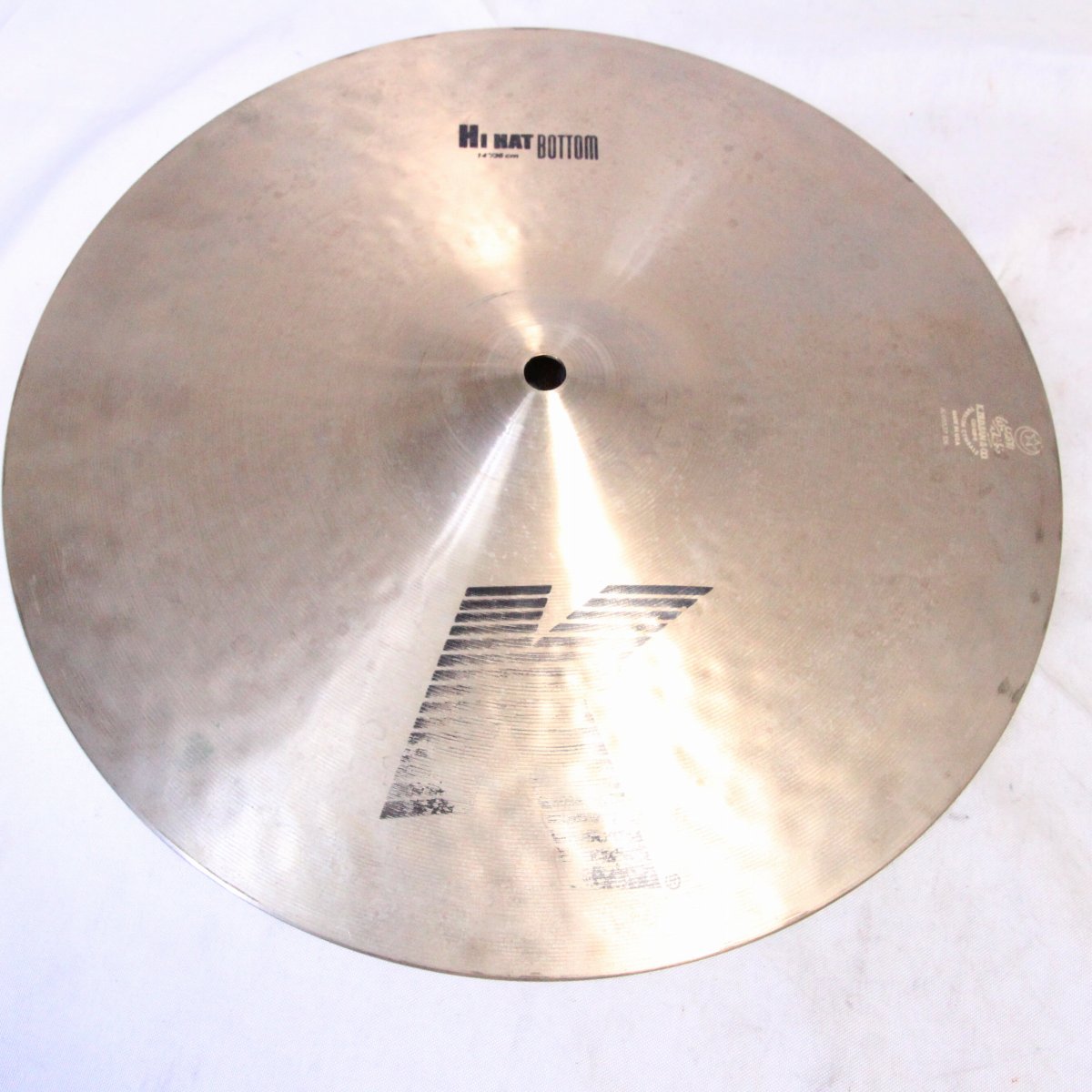 ジルジャン・14インチハイハットシンバル 中古】ZILDJIAN / ZXT TITANIUM SOLID HIHAT 14インチ 1012/1184