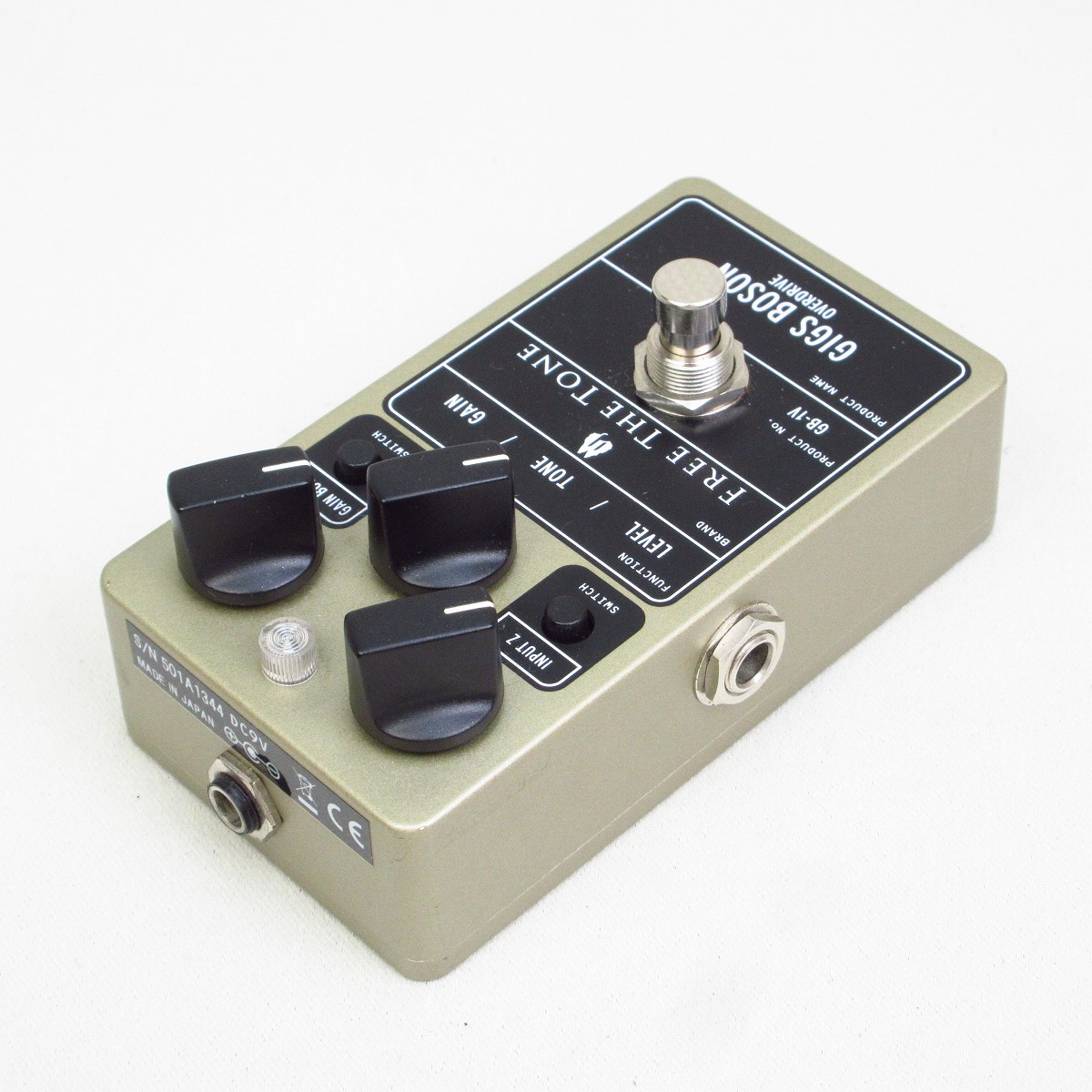 FREE THE TONE GIGS BOSON GB-1V オーバードライブ GIGS BOSON / GB-1V｜Products 商品紹介｜Free The Tone