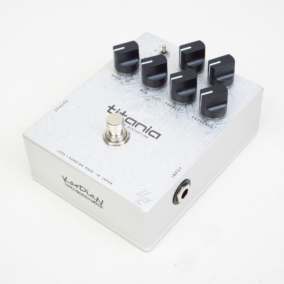 【美品】KarDian titania V2 ハイゲインディストーション KarDiaN TITANIA V2 エフェクター ハイゲインディストーション