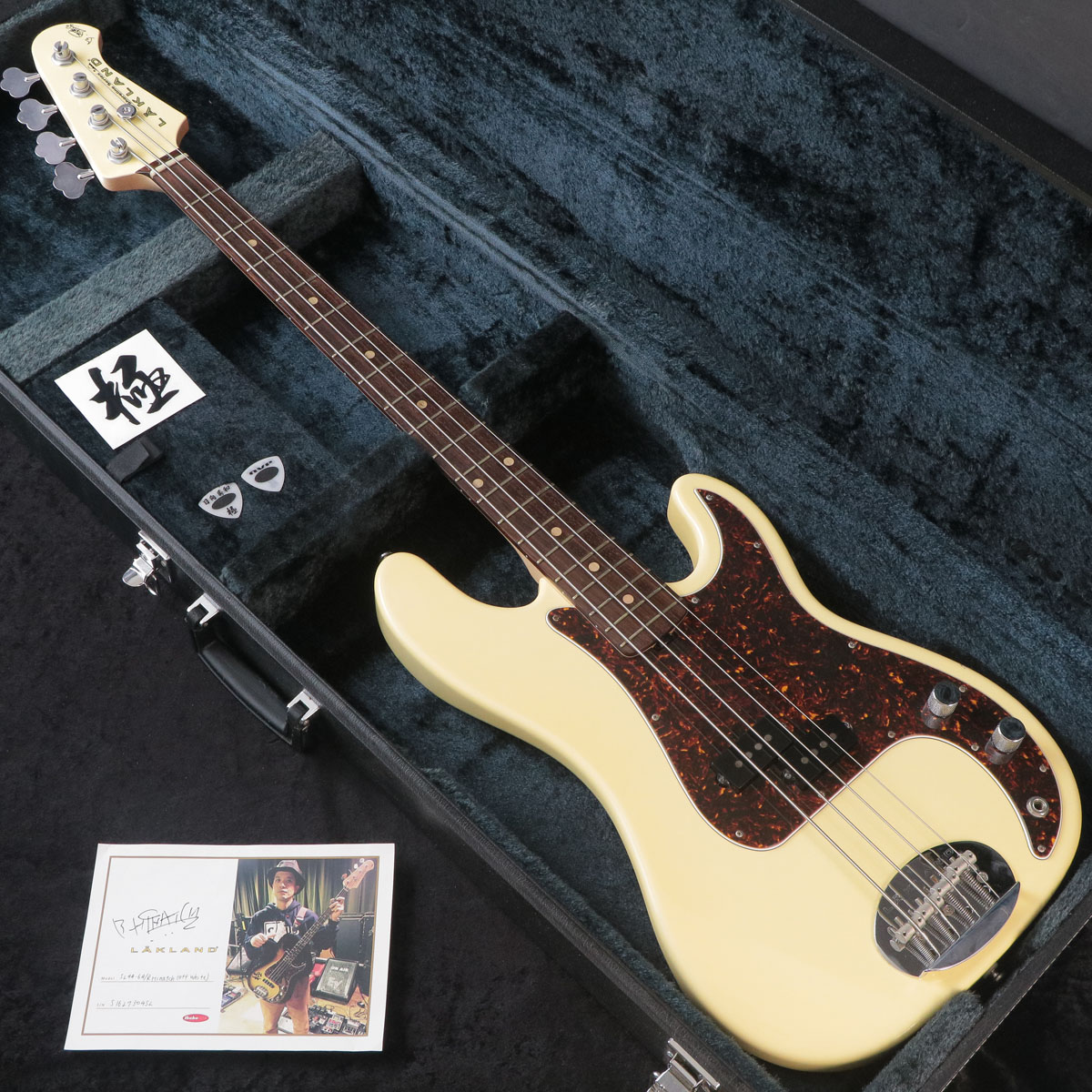 LÄKLAND SL44-64/R HINATCH オフホワイト Lakland SL44－64/R Hinatch Off White 【御茶ノ水本店】（中古