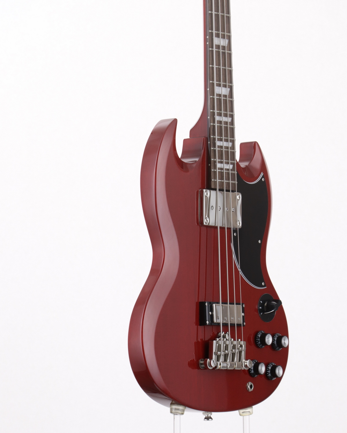 ⭐️直接引取3000円引OK！⭐️Epiphone エレキベース 赤　ケース付 中古】Epiphone / SG Bass EB-3 2-Pickup Cherry ［3.83kg/2024