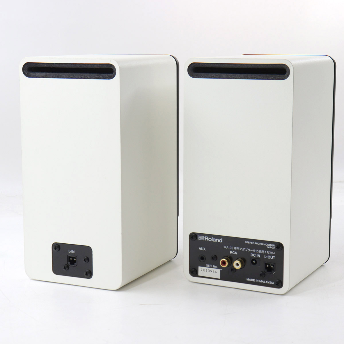 【未使用品】ROLAND ローランド　MA-22 モニタースピーカー Amazon.co.jp: ローランド モニタースピーカーRoland STEREO