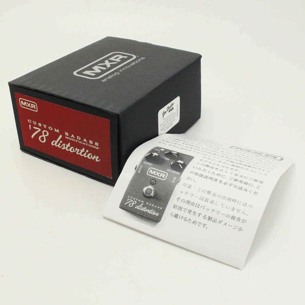 中古】 MXR / M78 Custom Badass 78 Distortion 【御茶ノ水本店