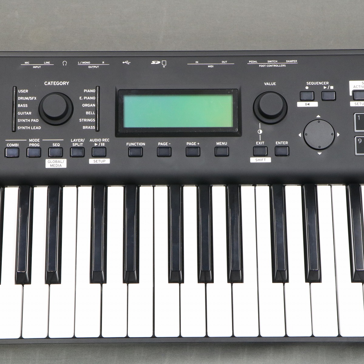 しんば② KORG KROSS2 61 MB（Super Matte Black）コルグ クロス
