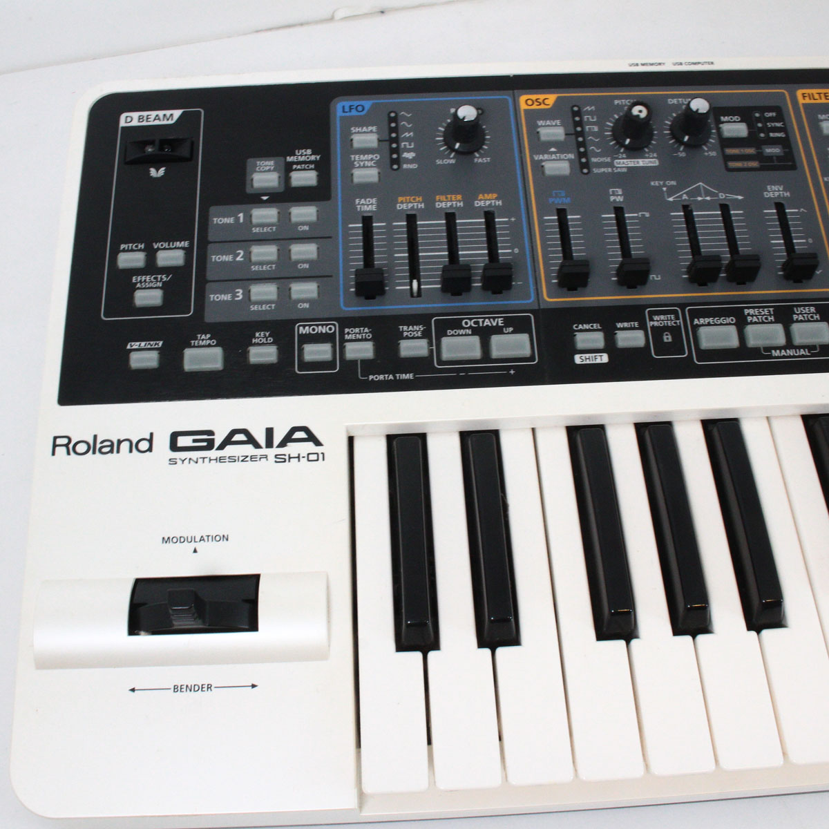 ローランドRoland GAIA SH-01 シンセサイザー Roland Synthesizer SH-01 GAIA ガイア シンセサイザー