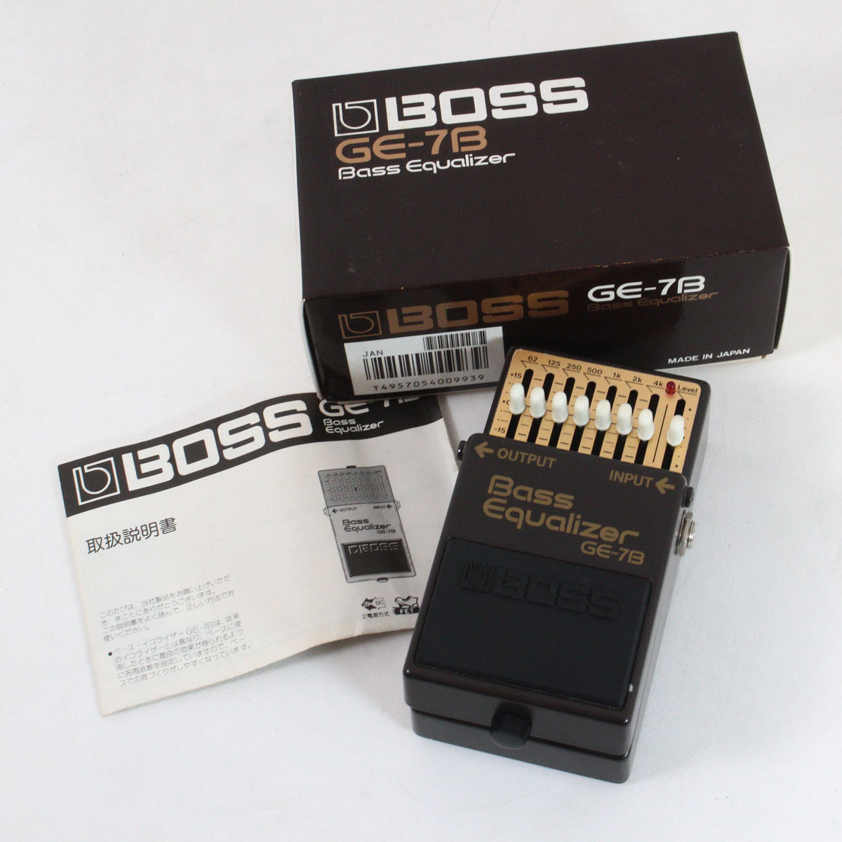 中古】 BOSS / GE-7B / Bass Equalizer 【渋谷店】 | イシバシ楽器