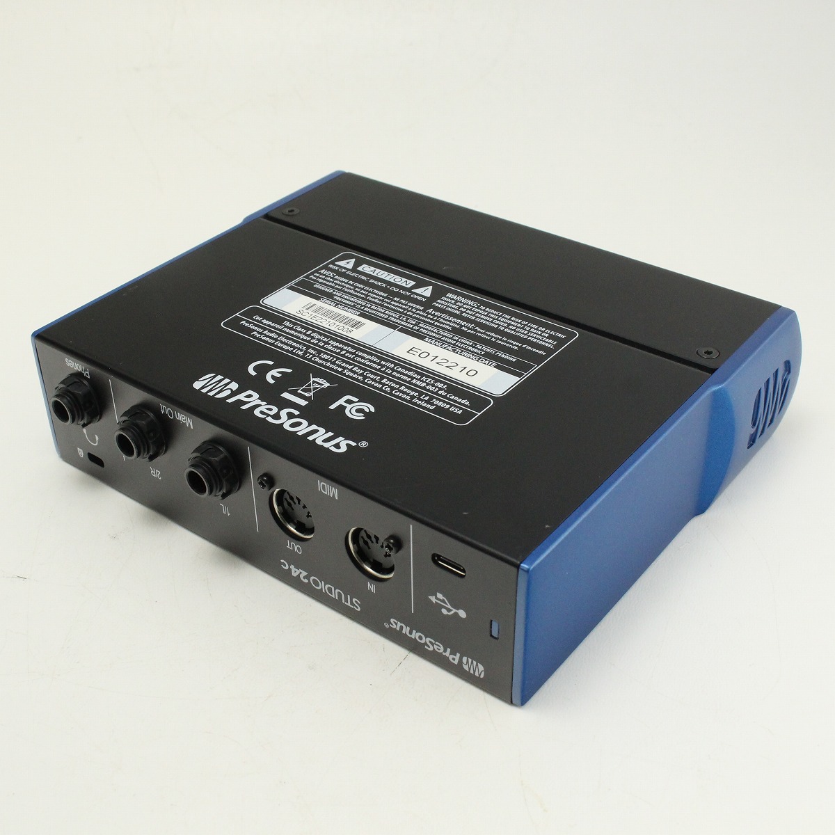 PreSonus ioSTATION 24c 中古超美品最終値下げ Amazon.com: PreSonus ioStation 24c 2x2, 192 kHz, USB Audio