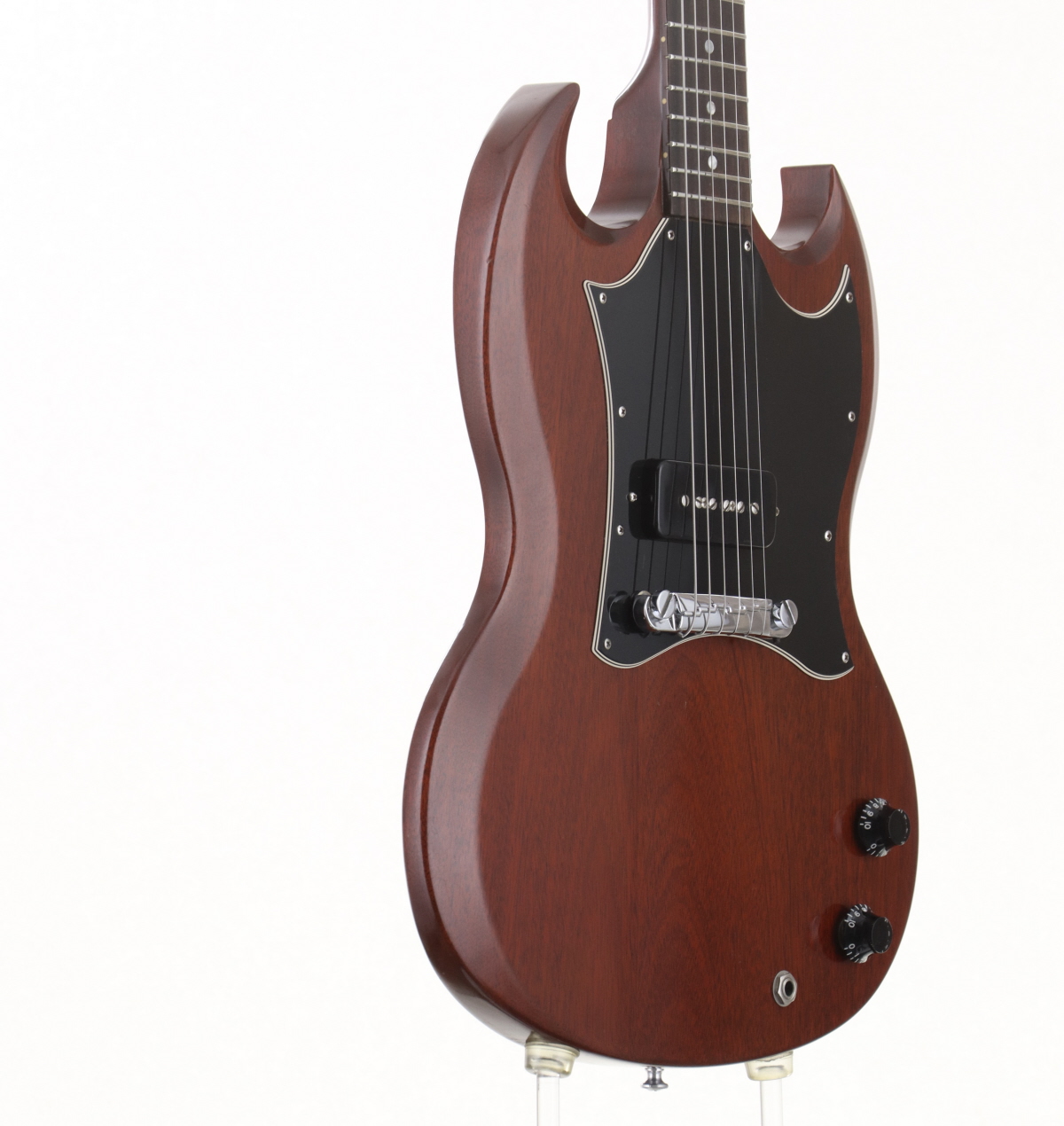 ジャパンビンテージ 2ハム搭載 SGタイプ Morris エレキギター 中古品 ジャパンビンテージ 2ハム搭載 SGタイプ Morris エレキギター