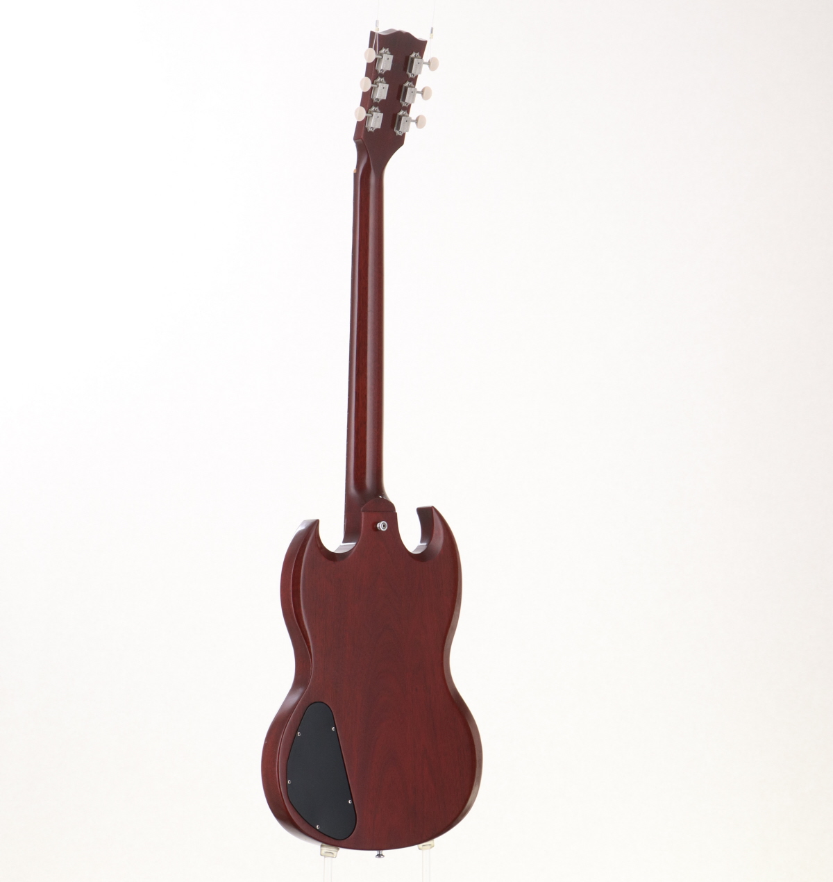 ジャパンビンテージ 2ハム搭載 SGタイプ Morris エレキギター 中古品 Seventy Seven Japan Tune-Up Series EXRUBATO-STD/S-JT (CBK