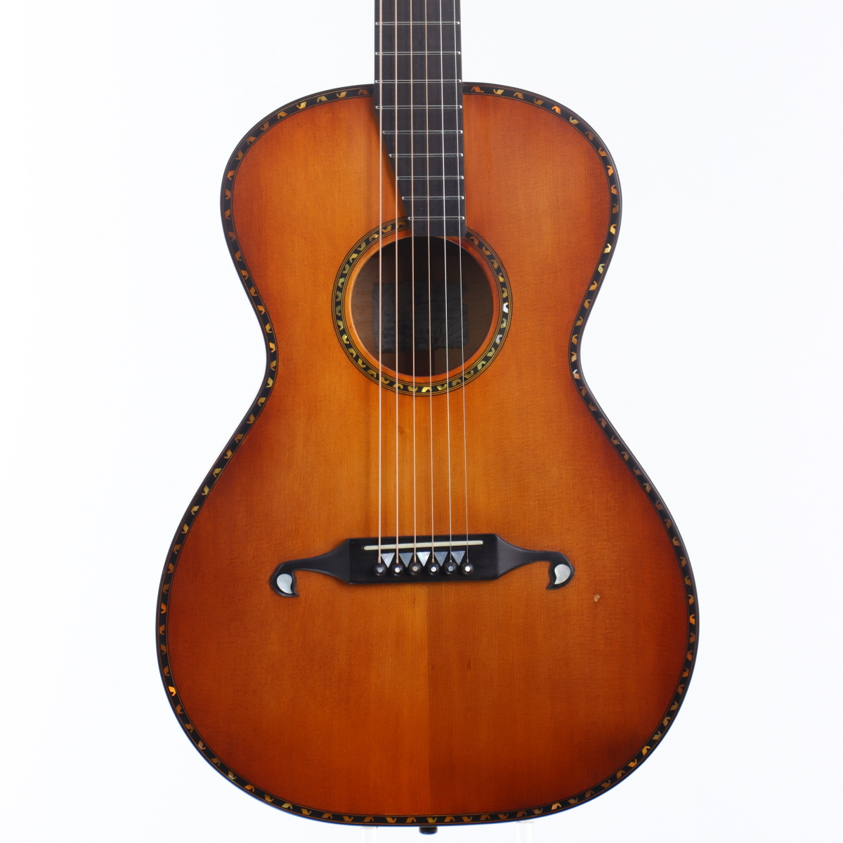 K.yairi FK-1初期ヘッド花彫刻　ヴィンテージアコースティックギター Yairi Guitar - K.yairi FK-1初期ヘッド花彫刻 ヴィンテージ