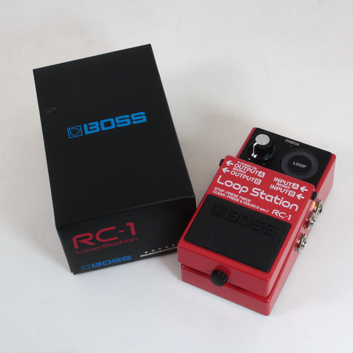 BOSS RC-1 新品同様　箱・保証書付き BOSS RC-1 新品同様箱・保証書付き