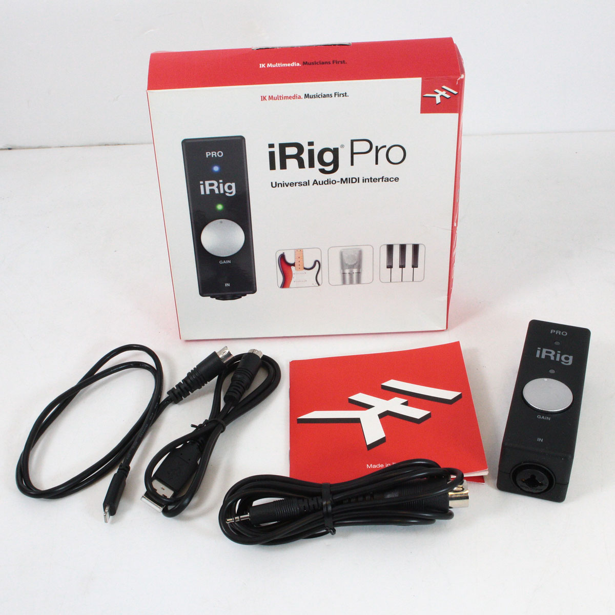 オーディオ I/F iRig Pro 未開封品 Amazon.co.jp: IK Multimedia(アイケーマルチメディア) iRig Pro