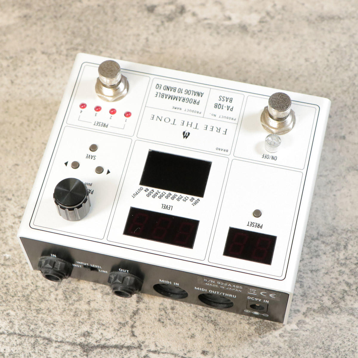 中古】Free The Tone / PA-1QB Programmable Analog 10 Band