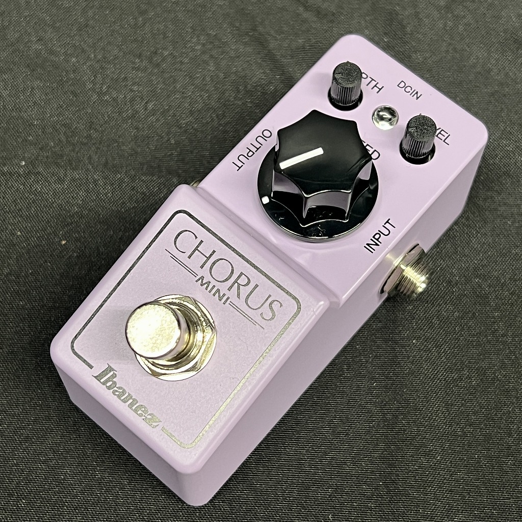 ✨中古美品✨ Ibanez ミニサイズペダル Chorusコーラス CSMINI Ibanez / CSMINIの特徴と使い方などをレビュー。フルアナログ