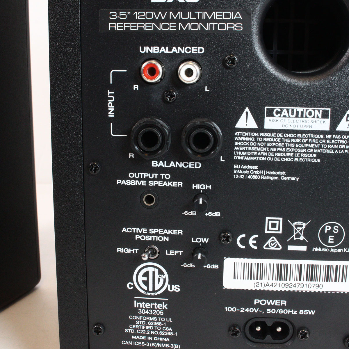 配信機器・PA機器・レコーディング機器 M-AUDIO BX3 M-AUDIO BX3