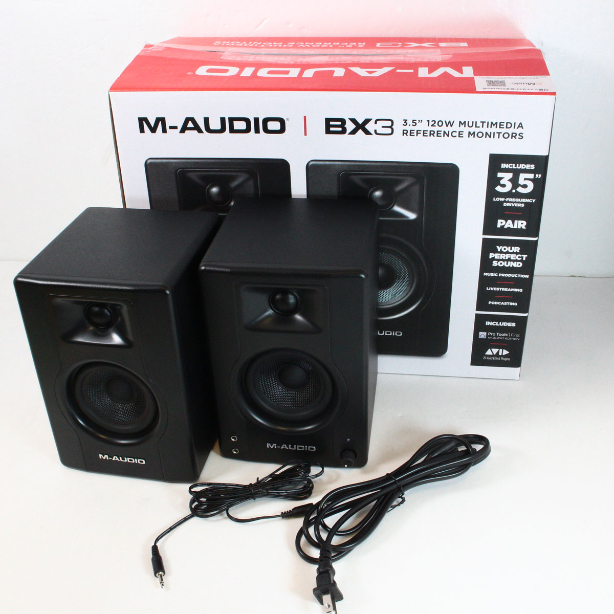 M−AUDIO BX3 BLACK スピーカー 中古美品 美品】M−AUDIO BX3 BLACK スピーカー 中古 - メルカリ
