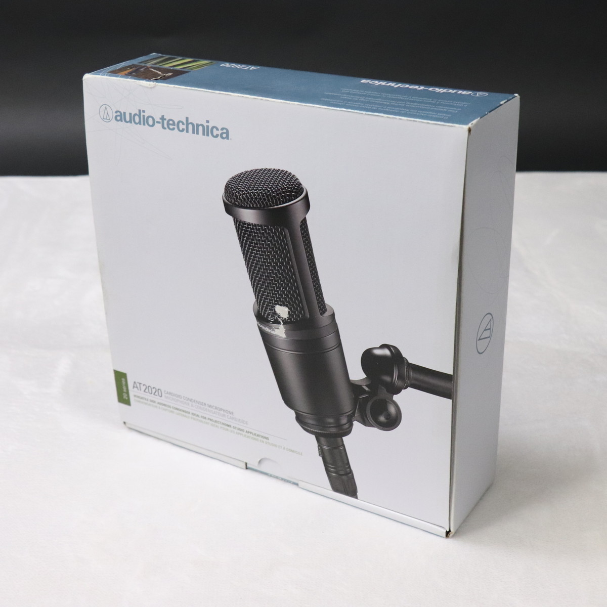 [新品未使用] audio technica AT2020 & CDA5BS Audio-Technica AT2020 Cardioid Condenser Microphone Deluxe