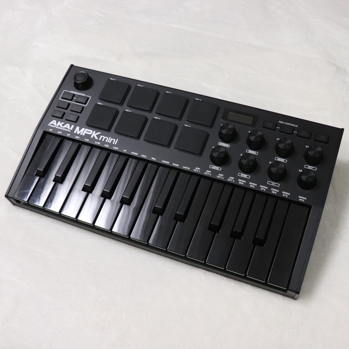 AKAI MPK mini black 黒 Akai Professional MPK mini mk3 Keyboard Controller Black on