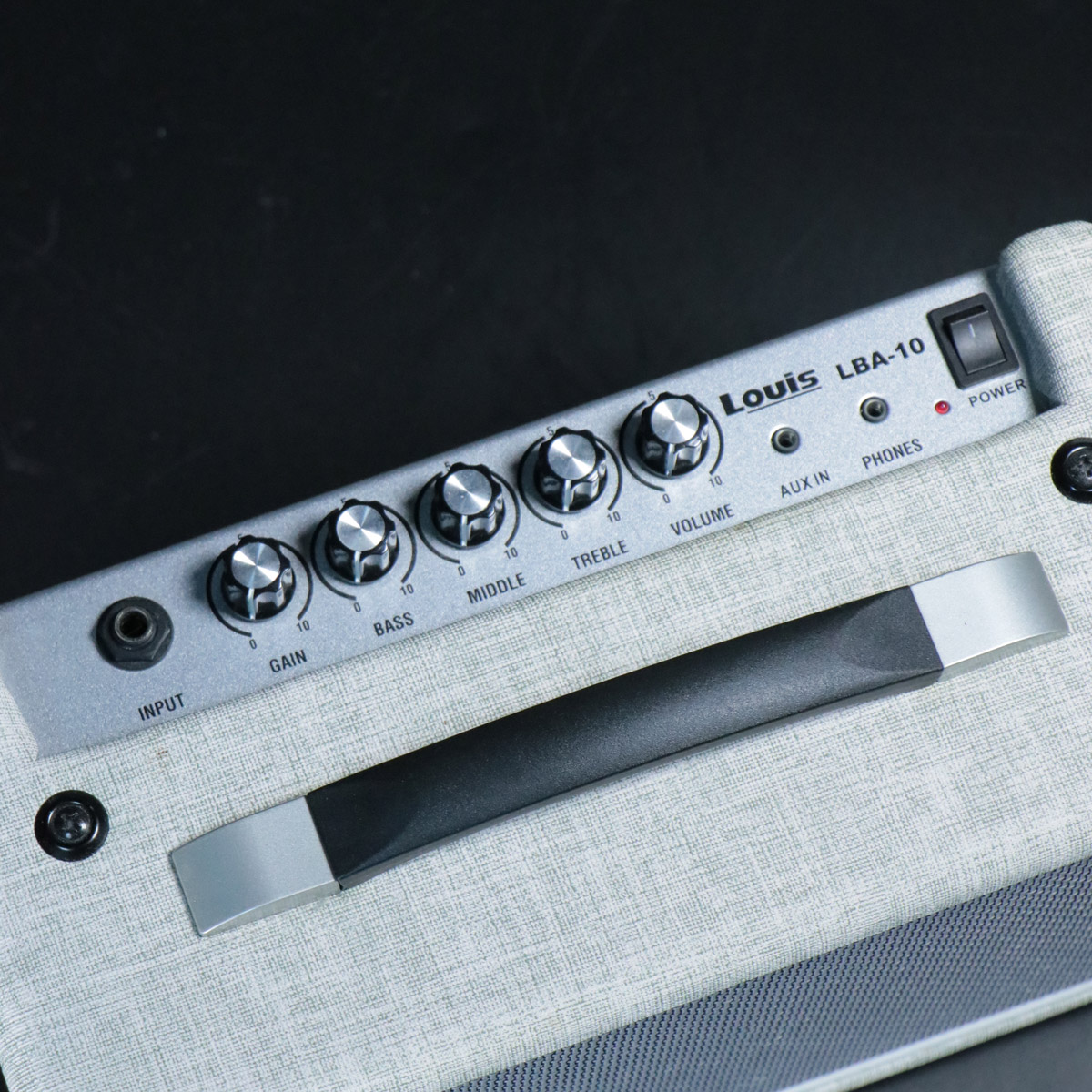 【未使用品】Lois LBA-10 Amazon.co.jp: Louis LBA-10 Milkey White ベースアンプ 10W