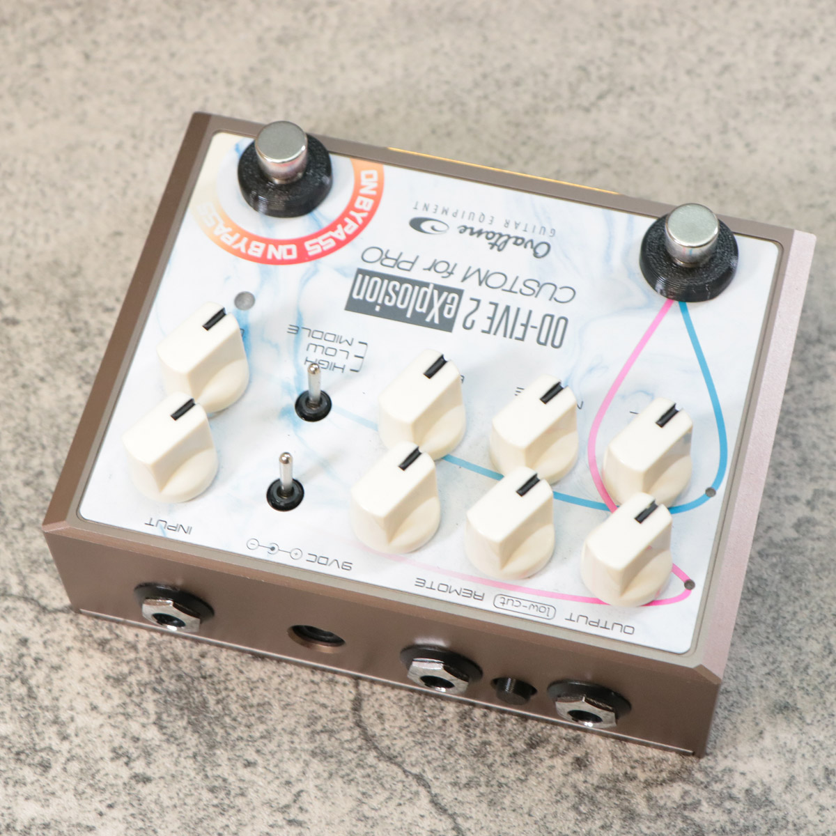 廃盤貴重 OVALTONE OD-FIVE2 CUSTOM for PRO OD-FIVE 2 eXplosion CUSTOM for PRO 生産終了のお知らせ