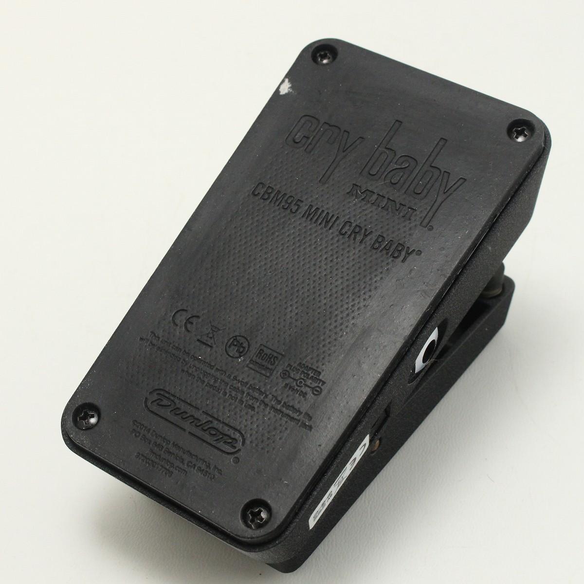 Cry Baby Mini ワウペダル CBM95 中古 JIM DUNLOP CBM95 Crybaby Mini Wah～小型軽量のワウペダル