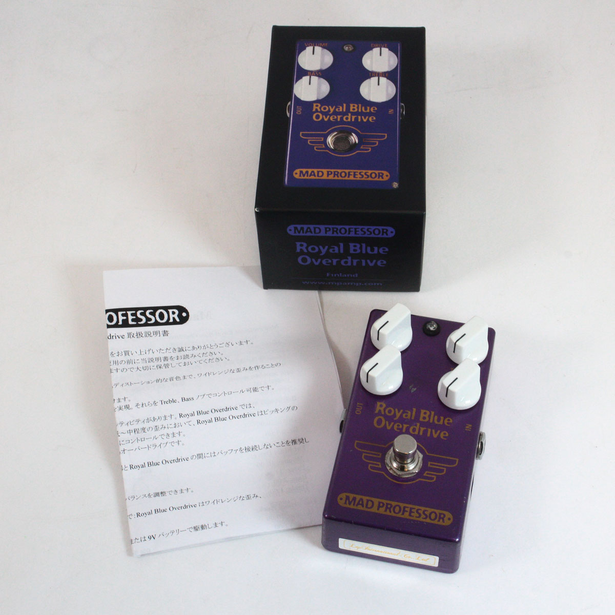 ギター mad professor / royal blue overdrive MAD PROFESSOR Royal Blue Overdrive - 軽いオーバードライブ