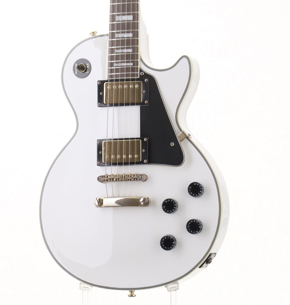早い者勝ち!!Epiphone Les Paul ホワイト エレキギター Amazon | Epiphone エピフォン エレキギター Les Paul Custom