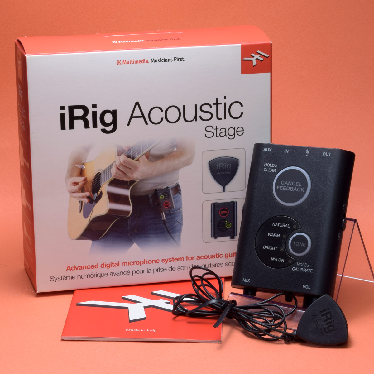 【動作確認済】IK multimedia iRig acoustic stage IK Multimedia - iRig Acoustic Stage