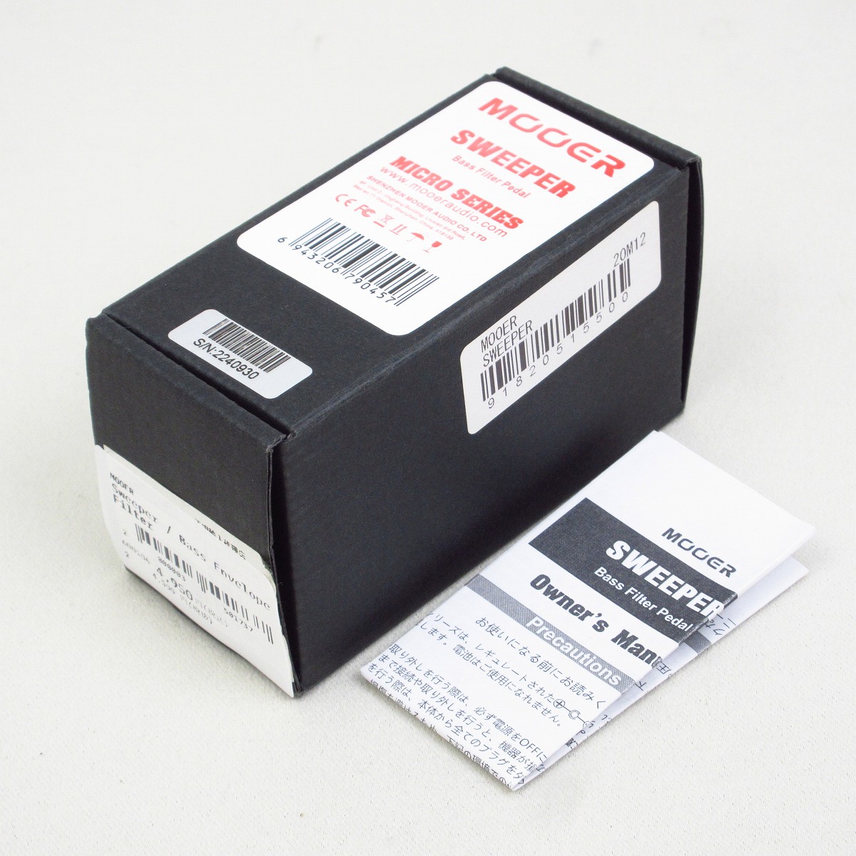 中古】MOOER / Sweeper Bass Envelope Filter ベース用