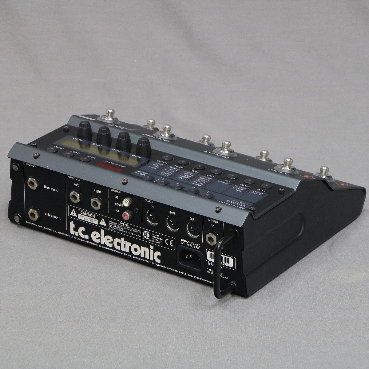 TC ELECTRONIC NOVA SYSTEM+Switch 3【中古品】 tc electronic NOVA SYSTEM + SWITCH-3（中古）【楽器検索