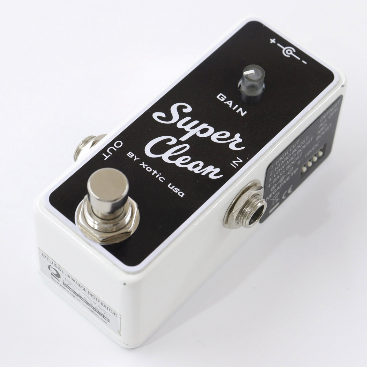 XOTIC ( エキゾティック ) Super Clean Buffer 中古 XOTIC ( エキゾティック ) Super Clean Buffer 送料無料