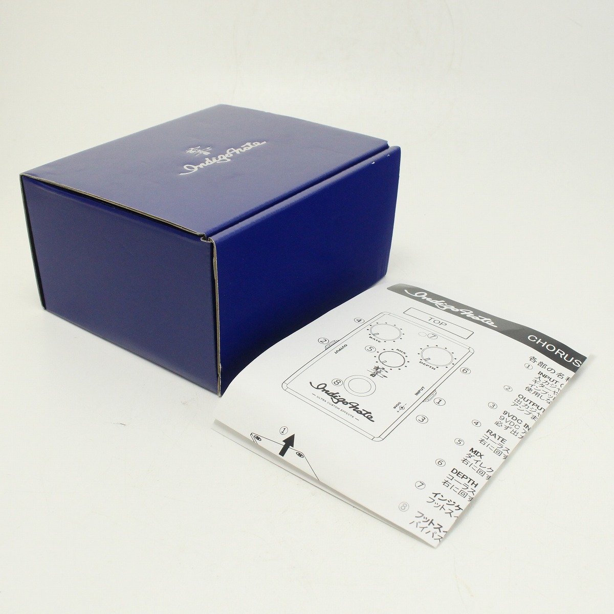 【新品未使用・即日発送】Indigo note CHORUS indigo_note002_2.jpg